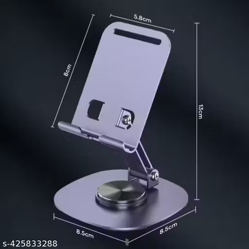 CIPTO High Quality Full Metal Material Mobile Holders Phone Stand Desktop Phone Tablet PC Holder with Non-slip Silicone
